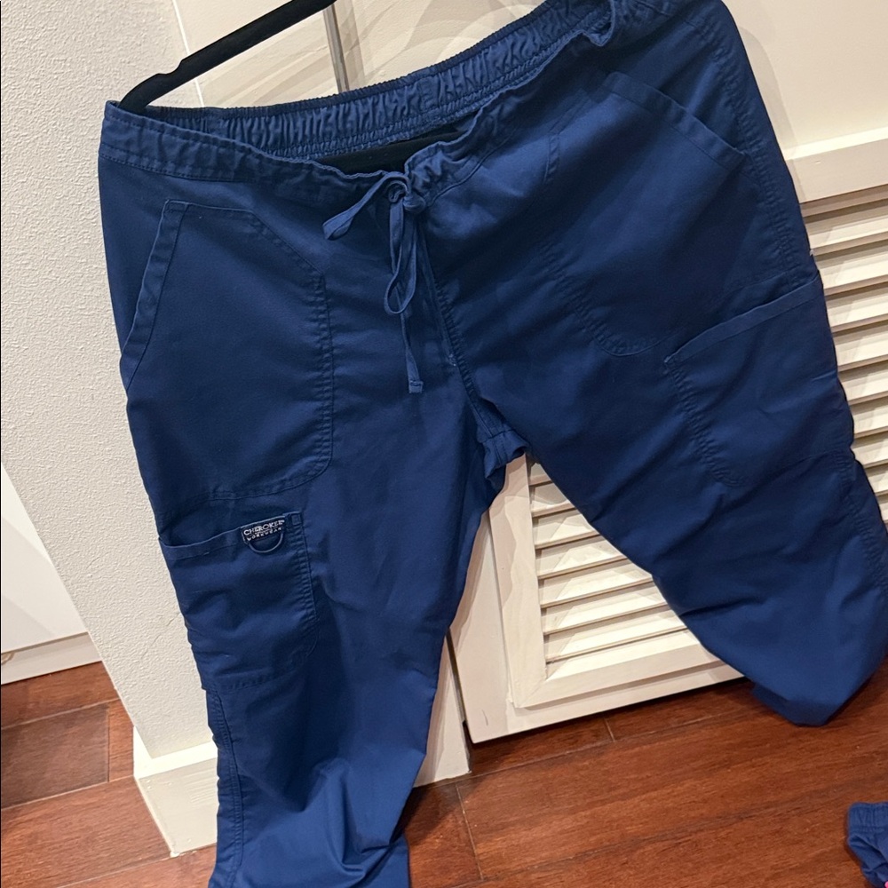 Women’s blue Cherokee scrubs Navy Blue Pants